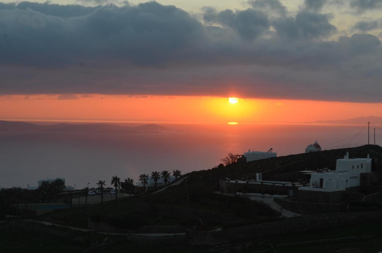 Villa Joy - Sunset Sea View Villa Mykonos Town Екстер'єр фото