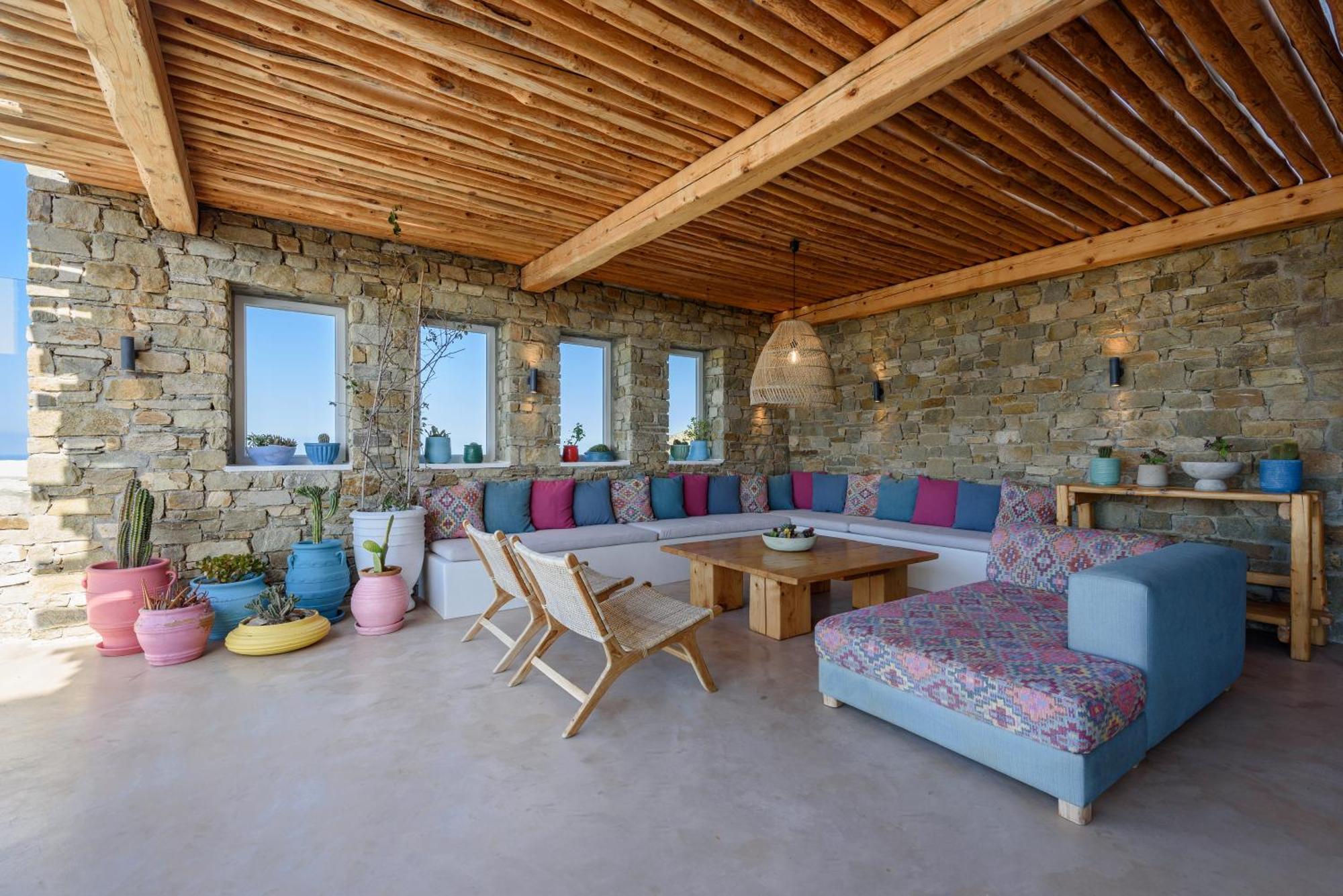 Villa Joy - Sunset Sea View Villa Mykonos Town Екстер'єр фото