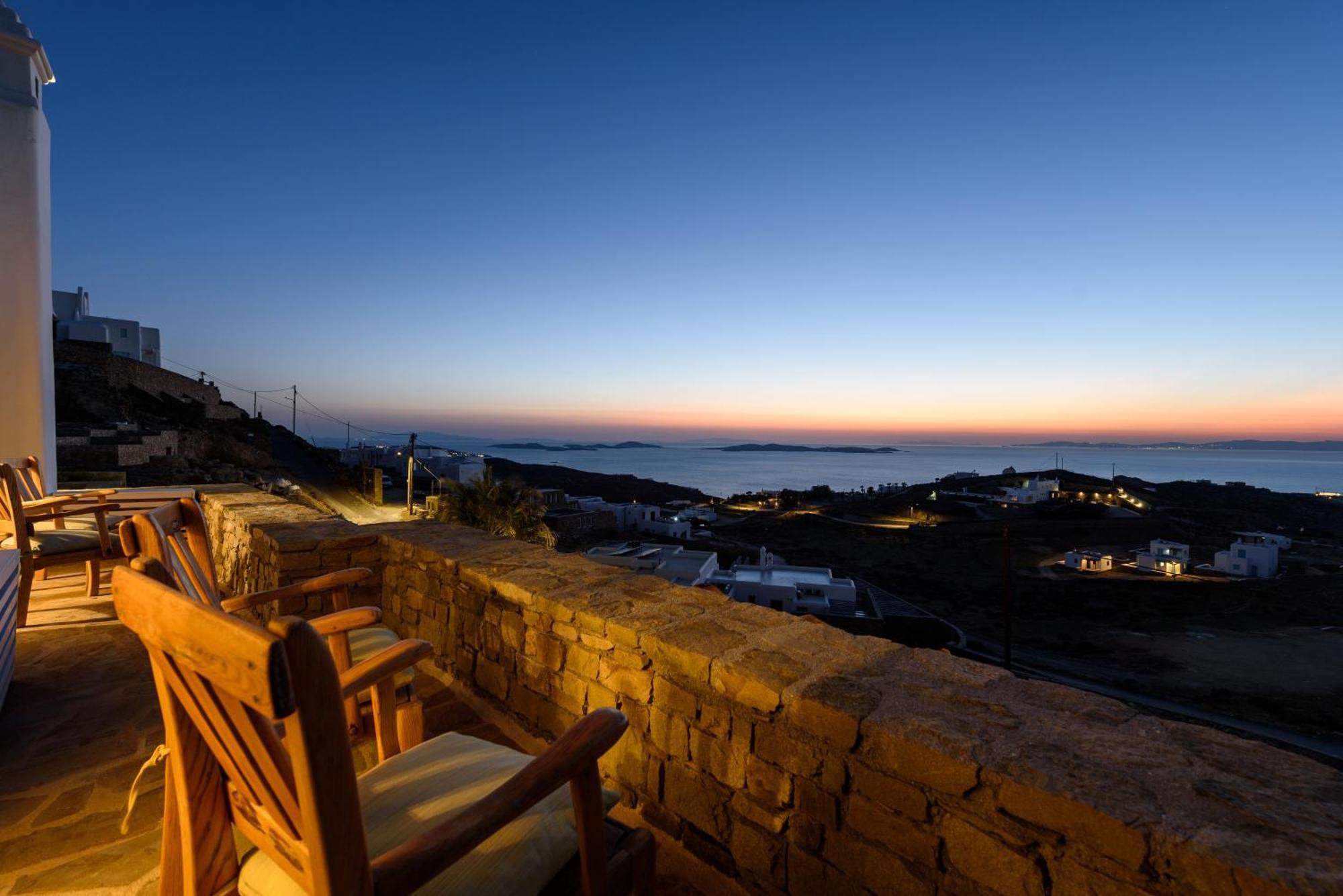 Villa Joy - Sunset Sea View Villa Mykonos Town Екстер'єр фото