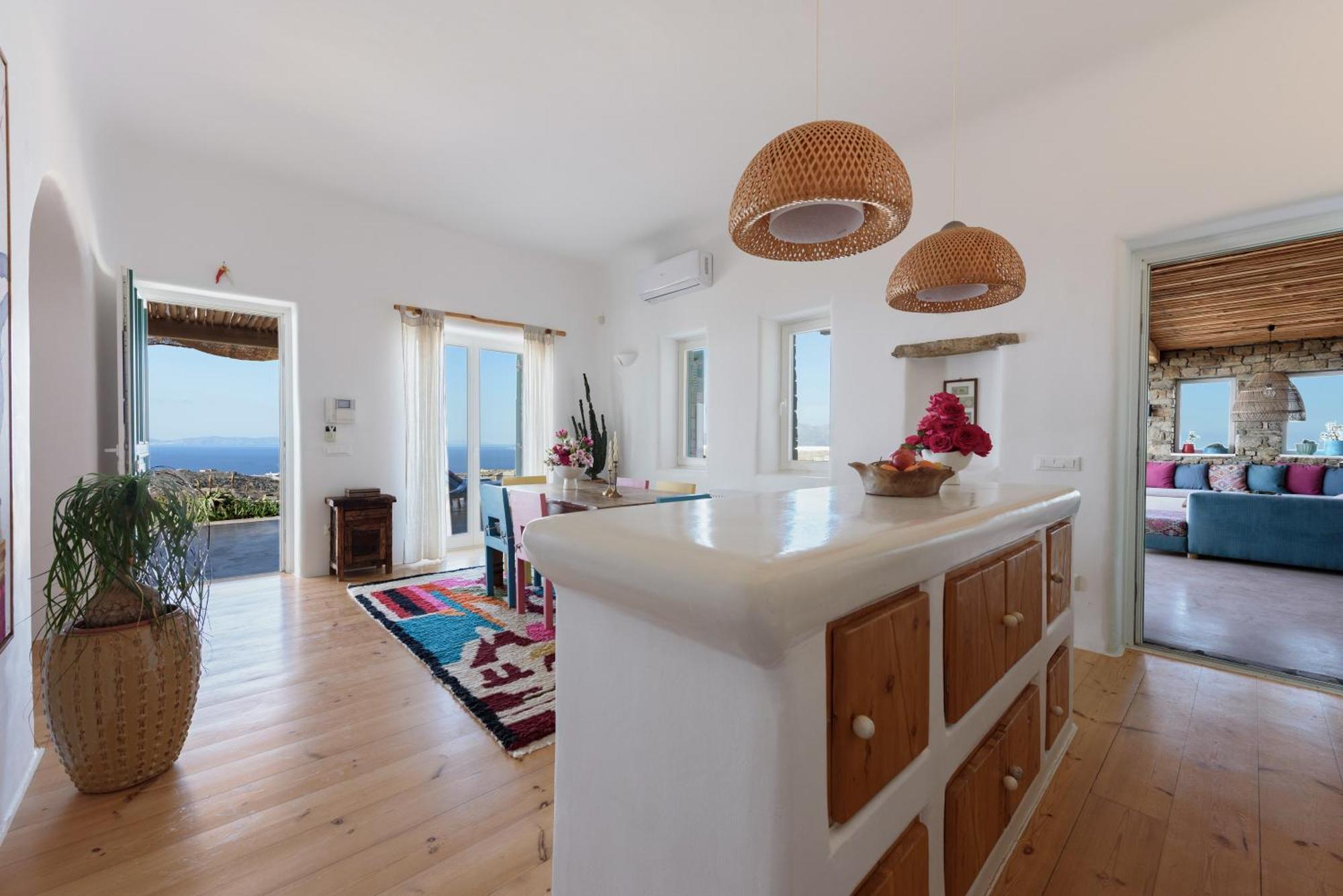 Villa Joy - Sunset Sea View Villa Mykonos Town Екстер'єр фото